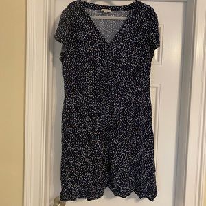 Loft swing cap sleeve dress